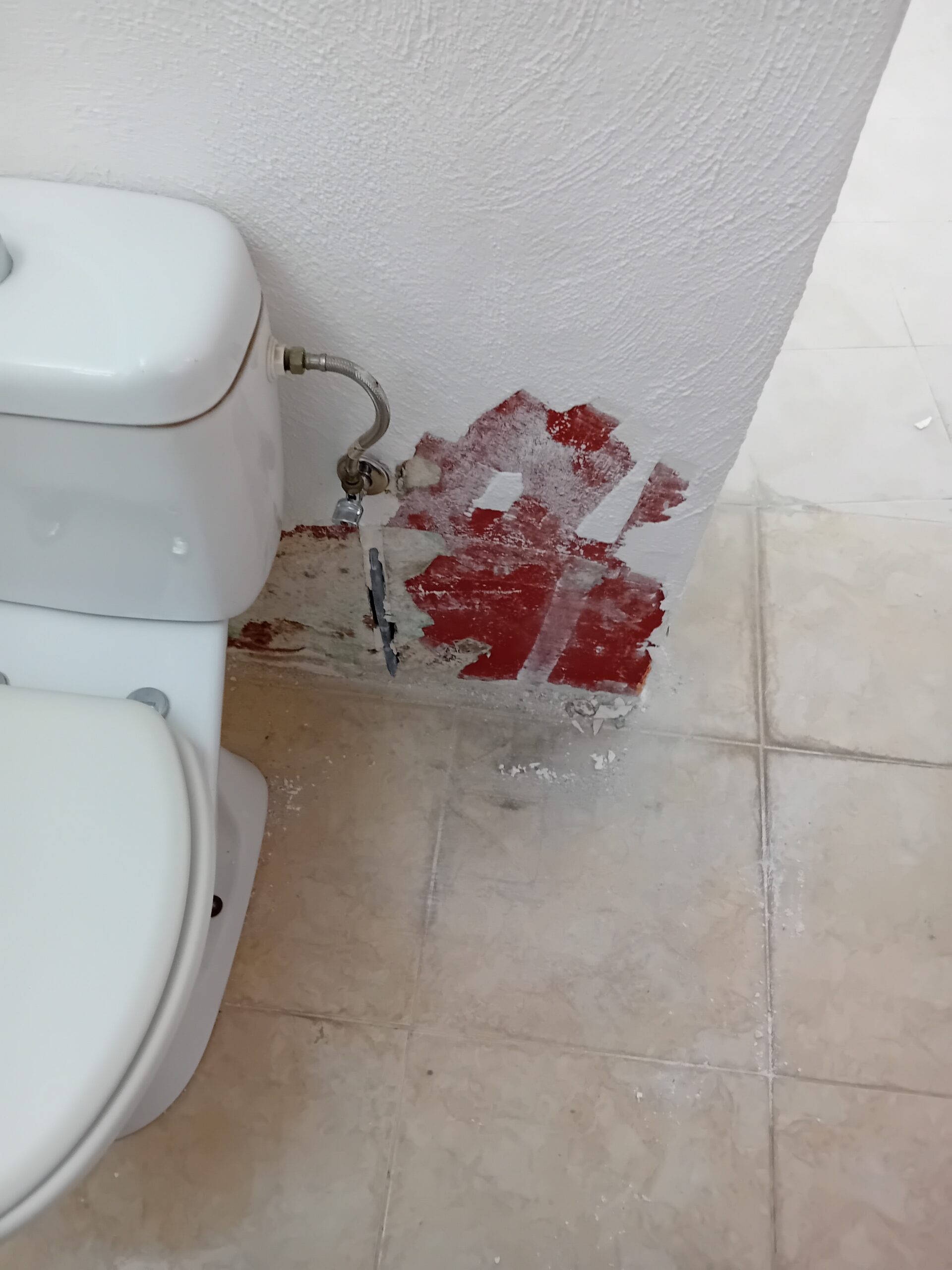 Falsche Sperrschicht deckt Schaden ab